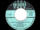 CALYPSO-REGENTS OF BARBADOS-LOVE IS ME LOVE IS YOU/ALLOUETTE-TREX 439