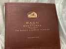 Bach overtures His Master’s Voice  Box Set.7 Records 78rpm