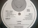 Legend LP Self Titled Red Boot UK Vertigo Swirl 1st Press WONDERFUL AUDIO