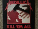 Metallica Kill 'Em All Vinyl LP 1983 Megaforce Records MRI 069 First Press Rare