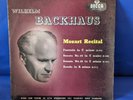 @DECCA LXT 5167 *1ST *WILHELM BACKHAUS* MOZART RECITAL* NO STEREO* NM