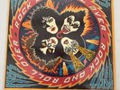 Kiss Rock and Roll Over LP Record NBLP 7037 1976 1st Pressing Decal Sheet & Form
