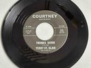 Terry St. Clair - Thumbs Down/The Sky Dive * Courtney 745 Rockabilly 45 Hear