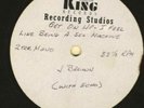 JAMES BROWN - Sex Machine (w. echo)/(no echo)-   KING TEST ACETATE