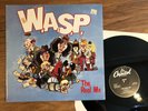 WASP The Real Me 12” EP VG with poster sleeve W.A.S.P. VINYL Dio Venom Slayer LP