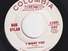 Bob DYLAN * I Want You * 1966 USA PROMO 45 *