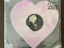 Taylor Swift - Lover (Live from Paris) Heart Shaped Vinyl Perfect Condition