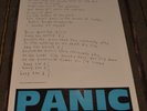The Smiths 'Panic' Original Rough Trade 1986 Promo Poster 'Lyric version'