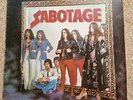 BLACK SABBATH | SABOTAGE LP | Inc. POSTER | UK | 1975 | NEAR MINT