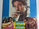 Sanam Teri Kasam LP Bollywood 1981 R.D Burman OST Rare Vinyl India VG