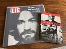 Charles Manson “LIE” Process Records 2023 White Vinyl / The Manson File Book Lot