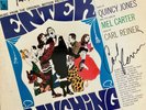 CARL & ROB REINER AUTOGRAPHED “ENTER LAUGHING” SOUNDTRACK LP (E) W/COA