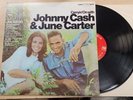Carryin’ On With Johnny Cash & June Carter 1st Press CS 9528 Jackson/Long-Legged