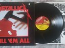 METALLICA - KILL ‘EM ALL - LP (1983) 198? (C/V - EX-/EX) UK RePress Thrash Metal