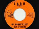 Northern Soul 45 - Out-Of-Sights - My Woman's Love - Saru