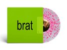 Charli XCX Brat Presale Exclusive Clear Pink Splatter Colored Vinyl LP Record