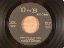 The Sole Survivors  Good Times-Bad Times/David's Mood  Garage D and B Records