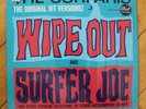 THE SURFARIS WIPE OUT AND SURFER JOE LP 12