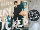 PANIC AT THE DISCO Pray For The Wicked LP LTD Color BLACK & WHITE Marble NM