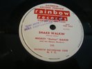 MICKEY GUITAR BAKER- RAINBOW 78 RPM- PROMO- SHAKE WALKIN' / GREASY SPOON- LISTEN