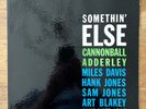 Cannonball Adderley Somethin Else' Blue Note BLP 1595 Mono Ear RVG Rare Jazz LP