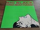 Big Black 1987 Songs About Fucking Vinyl LP T&G 24 Steve Albini + insert catalog
