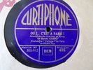 Rare 78 tours jazz Guido Curti ....... Oui c est à Paris / Défilé des beautés