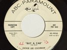 Jackie Lee Cochran “Buy A Car”/“I Want You” ABC-Paramount DJ Rockabilly 1958