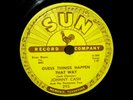JOHNNY CASH   GUESS THINGS HAPPEN THAT WAY /COME IN STRANGER 78 ORIGINAL SUN 295