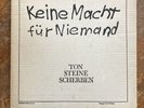 Ton Steine Scherben Keine Macht Für Niemand 2x LP vinyl Box