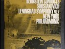 Bernstein Conducts Shostakovich Leningrad Symphony No. 7 New York 2LP Box EX