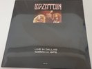 Led Zeppelin Live in Dallas March 4 1975 Vinyl Record New Sealed