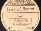 Rare 78rpm - Columbia Personal Record 1926 - Nelson Eddy - His First Record