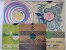 Vintage VINYL (shellac) hard 78RPM gramophone record USSR, Fifth Set 5 pcs