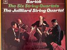 JULLIARD STRING QUARTET Bartok 6 SQ's Columbia 2 Eye STEREO 1965 BOX SET NM-