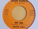 Master Force  *  Hey Girl   / Don't Fight The Feeling  *   BACKATCHA  45