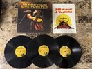 BOB MARLEY & WAILERS LIVE FOREVER 3LP BOOK STYLE SLEEVE WITH BOOKLET REGGAE EX+