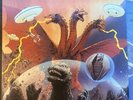 Godzilla Invasion of Astro Monster Soundtrack Purple Swirl Color LP Waxwork
