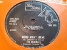 The Originals. Good Night Irene/ Need Your Lovin ( Want You Back) UK 1ST RARE