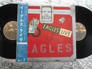 Eagles ‎   Eagles Live   Japanese IMPORT  LP Asylum Records P-5589-90Y