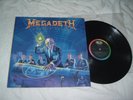 MEGADETH Rust In Peace '90 ORIGINAL IMPORT   1st press LP