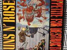 Guns N' Roses Appetite for Destruction Vinyl Record Album Banned Cover + Insert