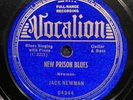 BLUES 78 RPM JACK NEWMAN VOCALION 04344 (CHARLIE McCOY GUITAR)
