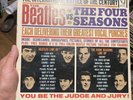 THE BEATLES VS THE FOUR SEASONS VJ DX 30 2 LP RECORD SET MONO