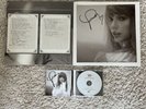 ️ TAYLOR SWIFT TORTURED POETS VINYL  w/ HEART & CD SIGNED MANUSCRIPT IN HAND