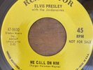 Elvis Presley We Call On Him You'll Never Walk Alone Promo RCA 45 Rare Record 7