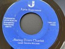 45 Lyric Supremes OH Gospel Soul Swing Down Chariot