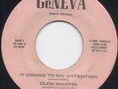 Cloe Martin ‎– It Comes To My Attention - MODERN SOUL GeNEVA ( Pink Label)