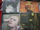 David Bowie Albums; Heroes, Low, Ziggy Stardust, Hunky Dory, 1980 pressings.