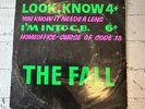 The Fall ‎– Look, Know 7” UK 1982 1st EDITION / PRESS VG SLEEVE / NM VINYL
